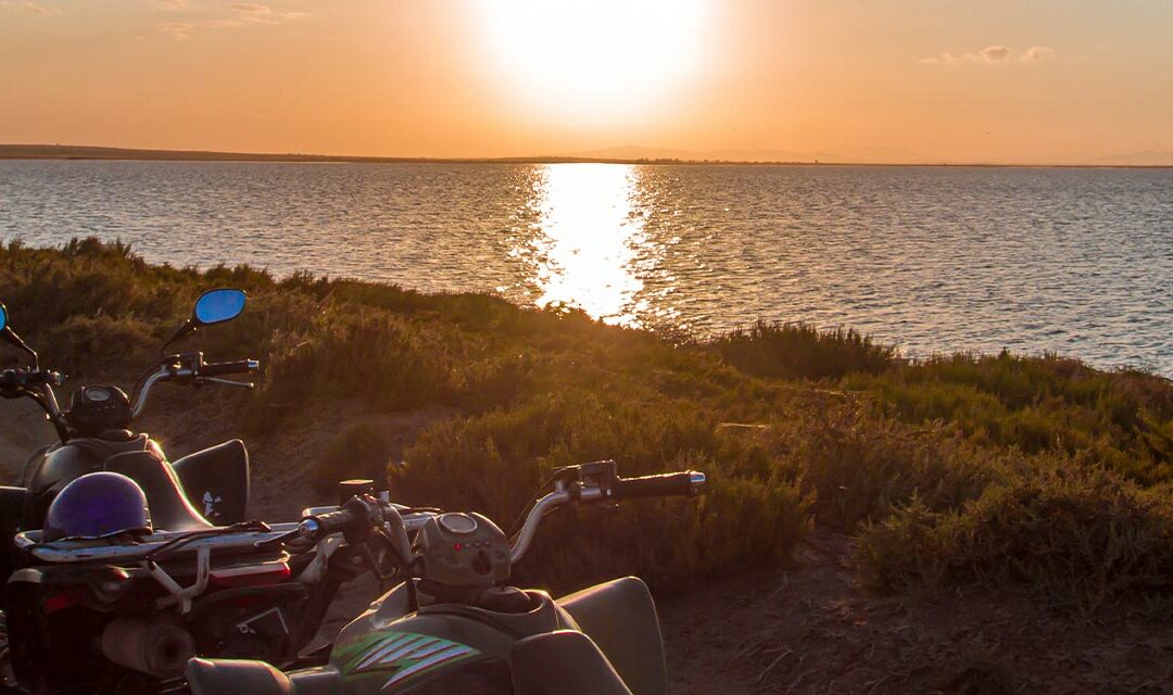 Quad biking